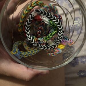 Colorful Rubber Band Bracelets